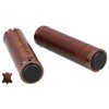 Gusti Gary F. Leather Handlebar Grip, Black