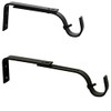 Extendable and Adjustable Curtain Pole Wall Bracket Diameter 19mm Length
