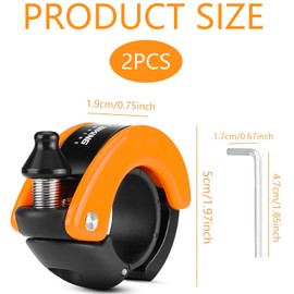 1 Piece Bicycle Bell Aluminium Bicycle Bell Bicycle Bell Retro Metallic Bicycle Bell Mountain Bike Bicycle Bell for Kids Adults Mountain Bike Road Bike