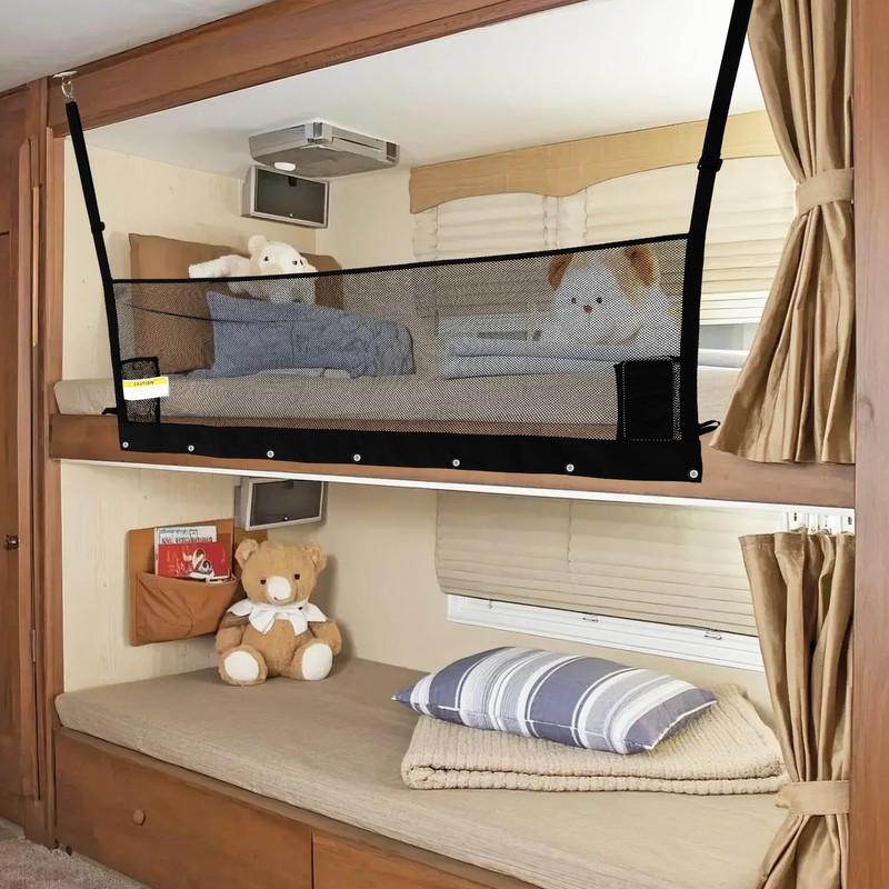 60" x 18" RV Bunk Bed Safety Net for Bunk