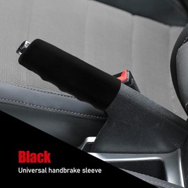 UGSHY - 1 funda de freno de mano para coche, protector de freno de mano en forma de onda, cubierta decorativa de silicona, para palancas de freno de coche