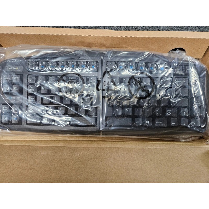 Goldtouch Ergonomic Keyboard Goldtouch Go!2 Mobile PC/MAC BLUETOOTH USB WIRED
