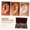 ORFOFE 12Pcs Ear Cleaning Tools Set Long Handle Earwax Removal