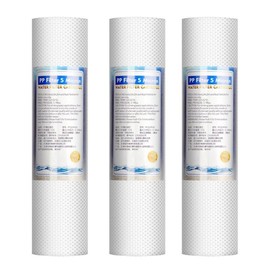 Filtro de agua de 5 micron para toda la casa, filtro de sedimentos de repuesto universal para agua, 10 x 2.5 pulgadas, paquete de 3