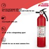 Kidde FA110 Multipurpose Fire Extinguishers 2 Pack - Red, (Rating