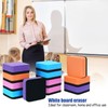Magnetic Whiteboard Eraser,12 Pcs Mini Dry Erase Erasers,Whiteboard Eraser for