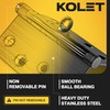 KOLET Ball Bearing Door Hinges, 4 x 4 Inches Door