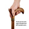 Asterom Walking Cane - Ergonomic Wooden, Cane for Women &