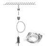Suspension Cables Kit, Zliger 8 PCS Lamp Holder Suspension Cables