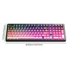 Lingbao K98 Mechanical Keyboard, Rechargeable Wireless Keyboard with RGB Side