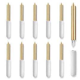 Koprek 10 Pcs Premium Fine Point Cricut Blades, 45 Degree Angle Replacement Tungsten Steel Cricut Joy Blade, Cut Through Cardstock and Fabric, Compatible with Maker/Maker 3 Explore Air/Air 2/Air 3