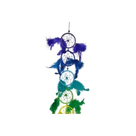 Seven Chakra Dream Catcher | 7 Chakra Dreamcatcher | Rainbow Color Dreamcatcher | for Home Decor, Bedroom, Living Room, Wall Hanging