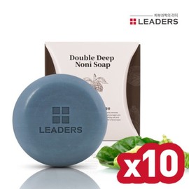 리더스 더블딥 노니비누 100g 10개 Leaders Double Deep Noni Soap 100g 10 pieces