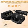Tensiómetro Digital Con Usb, En Español, Color Negro Brazo Negro
