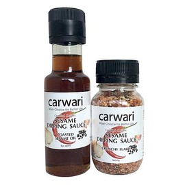 Carwari Organic Sesame Dipping Sauce (Flakes & Oil) Pack