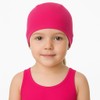 Gorro de natación para niña de 1 a 3 años,