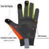 HANDLANDY Anti Vibration Gloves Hi-vis Reflective Safety Work Gloves, Touch