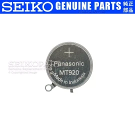 Seiko Panasonic MT920 Battery Capacitor Seiko Pulsar Solar V142 V145 V157 V158 VS32