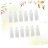 IWOWHERO 100ml Refillable Travel Shampoo Bottle 12 Pack Empty Cosmetics