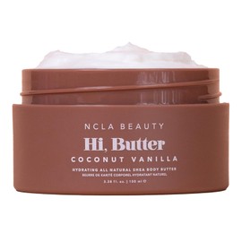 NCLA Beauty Hi Butter Manteca Corporal Natural - Humectante Corporal con Aceite de Girasol, Extractos de Karité, Cacao - Coco y Vainilla - 100 ml