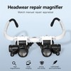 Headband Magnifier 7x 10x 15x 25x LED Illuminated Magnifying Glasses