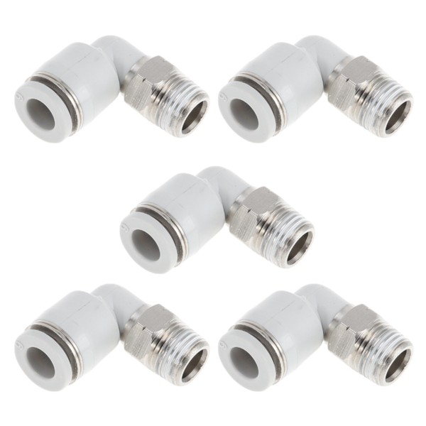 TUCKBOLD Push to Connect Air Fittings 1/4" 90 Degree Air