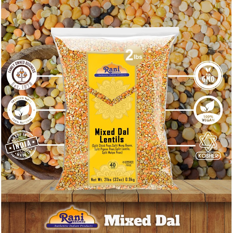 Rani Mixed Dal (Chana Dal, Moong Dal, Toor Dal, Masoor