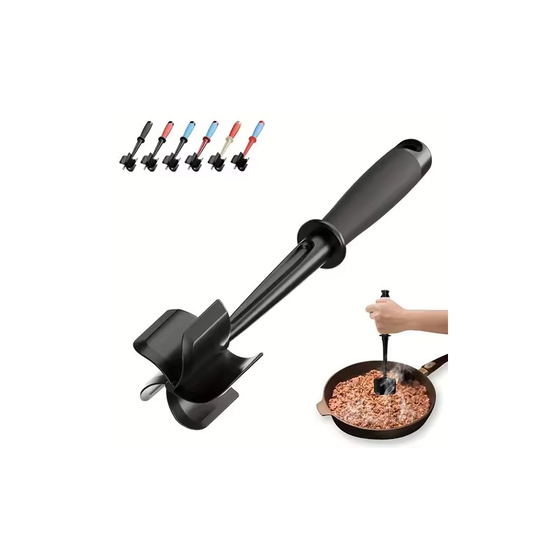 Meat Chopper for Ground Beef – Heat Resistant Nylon Meat