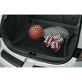 EACCESSORIES EA Rear Trunk Organizer Cargo Net for Ford Escape 2001-2012 – Floor Style Cargo Net for Sedan - Premium Mesh Elastic Car Trunk Organizer Vehicle Carrier Storage - Compatible wit Escape