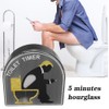 5 Minute Sand Toilet Hourglass Timer Children Brushing Timing Tool