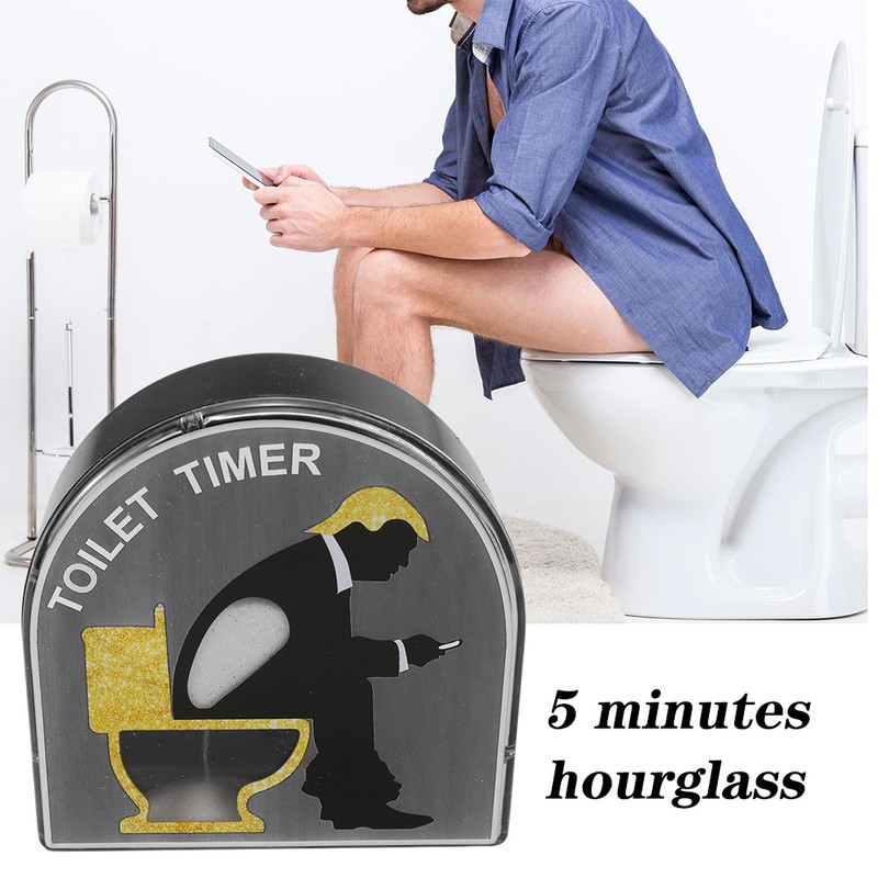 5 Minute Sand Toilet Hourglass Timer Children Brushing Timing Tool