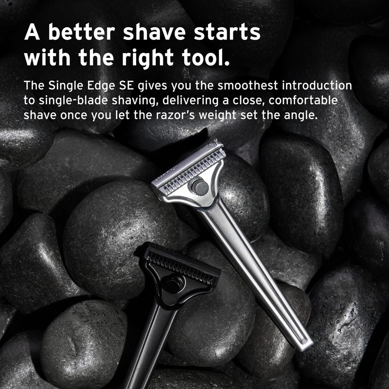SUPPLY Single Edge SE Blade Refills for Men – Pack