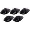 cciyu 5pcs 9LED Smoke Lens Blue Led Cab Marker Lights