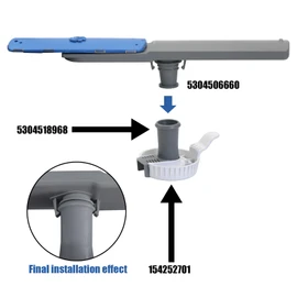 5304506660 Dishwashers Spray Arm Assembly for Frigidaire Dishwashers Lower Wash Arm Assembly with Dishwasher Lower Spray Arm Support/Dishwasher Trap Drain Filter