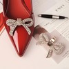 HJYZY Bling Strass Schuhanstecker für Clog Zubehör Bow Schuhclips Frauen