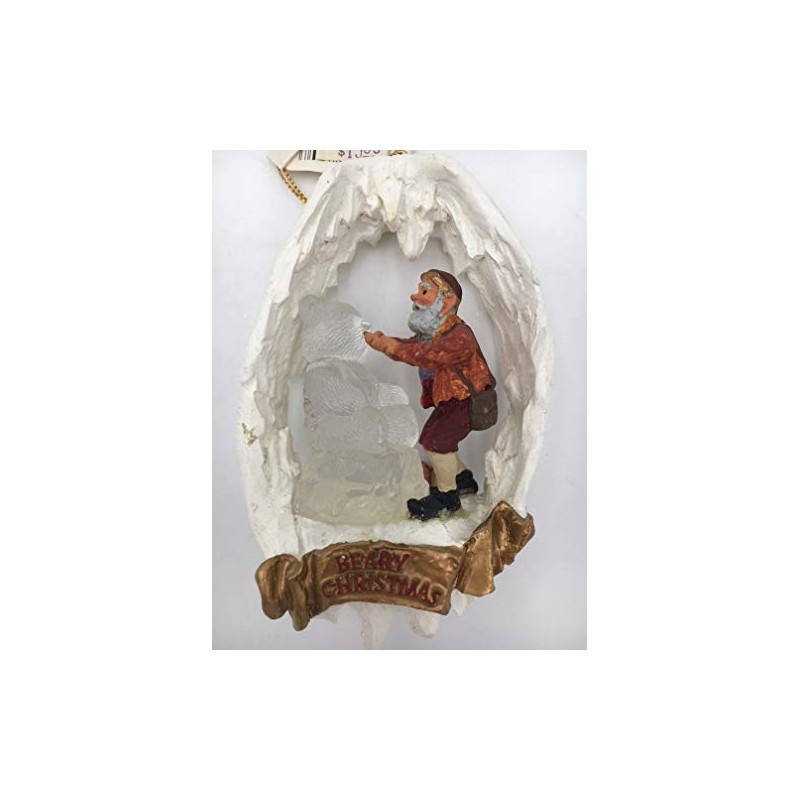 Figi Graphics Inc. Crystal Valley Ornament Beary Christmas CVO-102