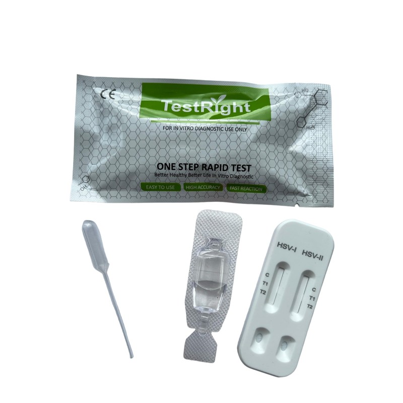 Herpes Blood Test Kit Oral & Genital Simplex Virus Dual