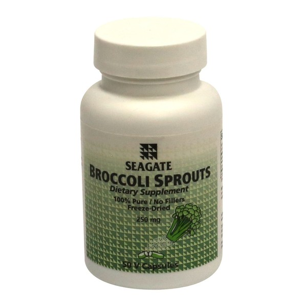 Seagate Products Broccoli Sprouts 250 mg 50 Capsules