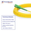 Translite Global Fiber Optic Patch Cable - Single Mode, Simplex