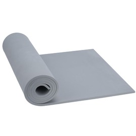 Do²ping Grigio Eva Foam Cosplay, 6mm Gomma Eva Fogl, 35.5x124.5cm con Alta densità 86kg/m3 Schiuma Eva per Costume Carft (6mm Grigio)