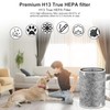 NXBHG HP202 HP201 Replacement Filter Compatible with Shark HP200, HP201,