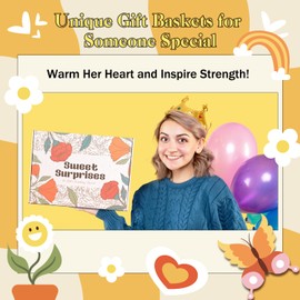 Self Care Gifts for Women, Birthday Gifts for Women, 10pcs Get Well Soon Gift Basket Care Package Thank You Gifts Spa Gifts Unique Gifts for Women Her Mom Best Friend Sister Sweet Surprises Gifts