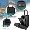 HUANLANG Key Lock Box for Outside,Large Lockboxes 4 Digit Combination