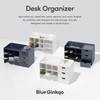 BLUE GINKGO Hive Stack Desk Organizer – Stackable Pen Holder,