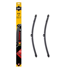SWF Connect Wipers - K10 - Kit Made in Germany Flat Bar Wipers for Optimal Wiping Performance 550 mm/550 mm - Front - Set of 2