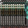 Set of 12 Dental Pro Black Diamond Ultra Fine Bristles,