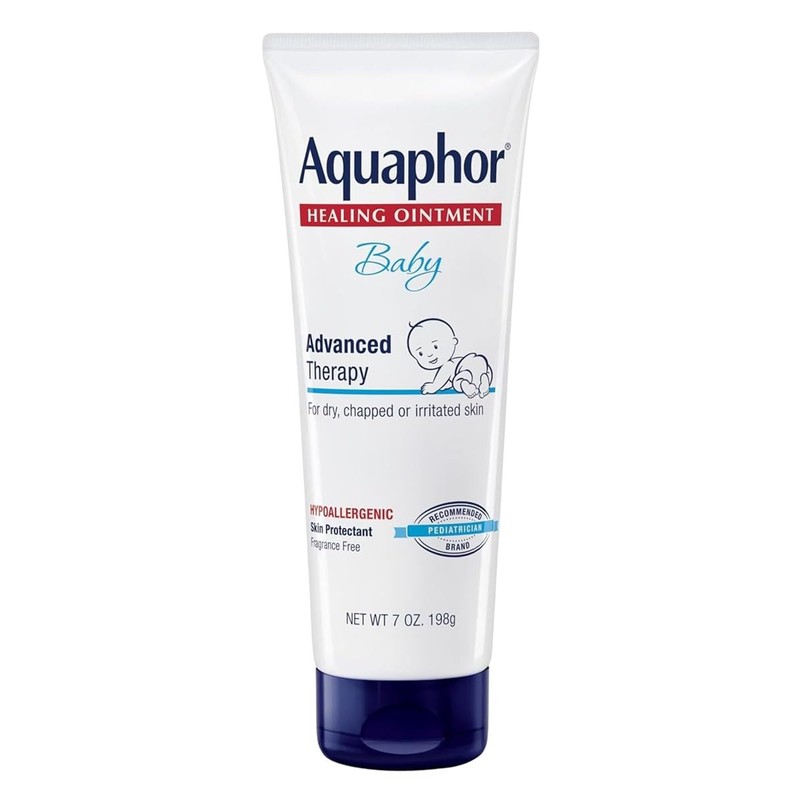 Aquaphor Baby Healing Ointment Advanced Therapy 7 Ounce Tube (Pack
