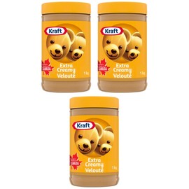 Kraft Peanut Butter Extra Creamy 1kg (3 Pack)