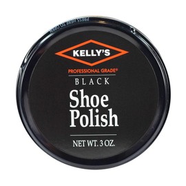 Fiebing's Kelly's Professional Paste Wax Shoe Polish Black 3oz