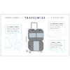 TravelWise Luggage Packing Organization Cubes 5 Pack, Black, 2 Small,